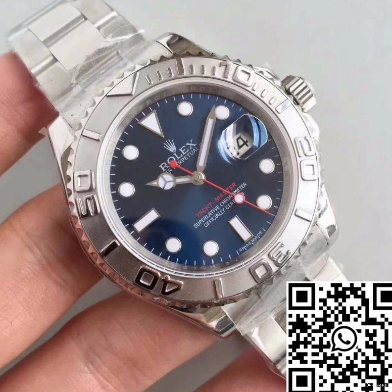 Blue Factory JF 40MM Yacht-Master Rolex Dial 116622 0331